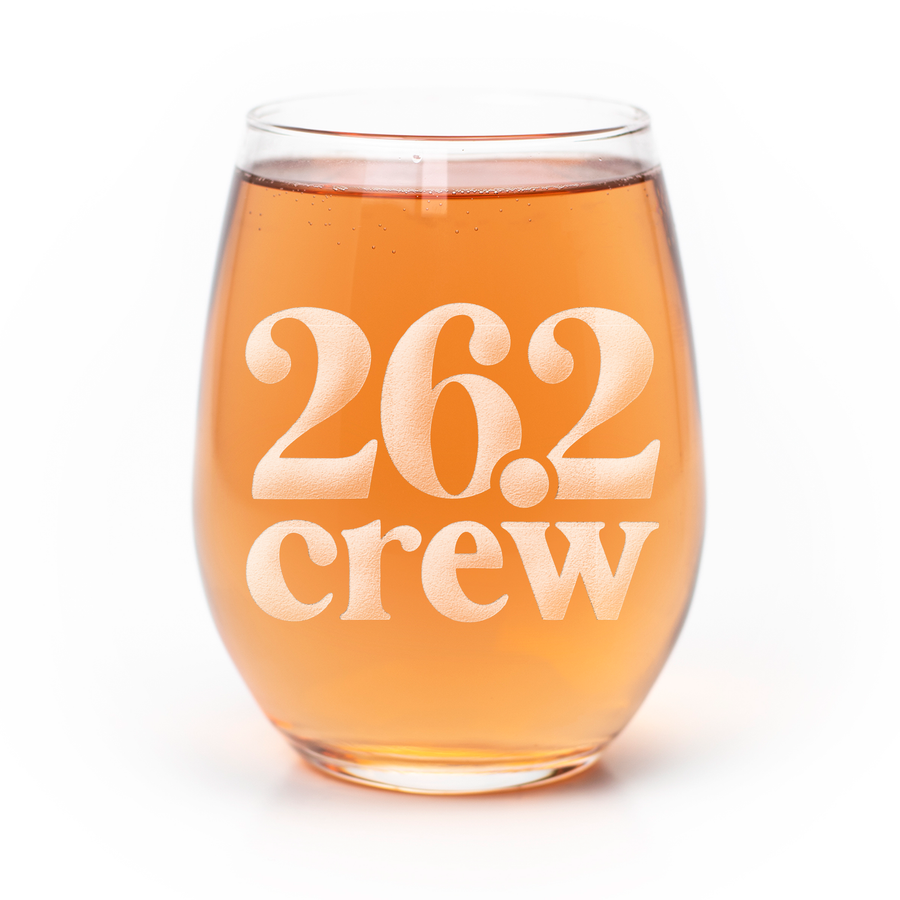 26 Dot 2 Marathon Stemless Wine Glass