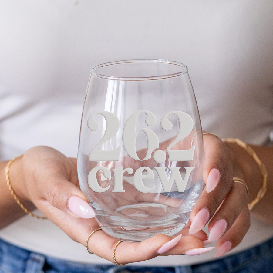 26 Dot 2 Marathon Stemless Wine Glass