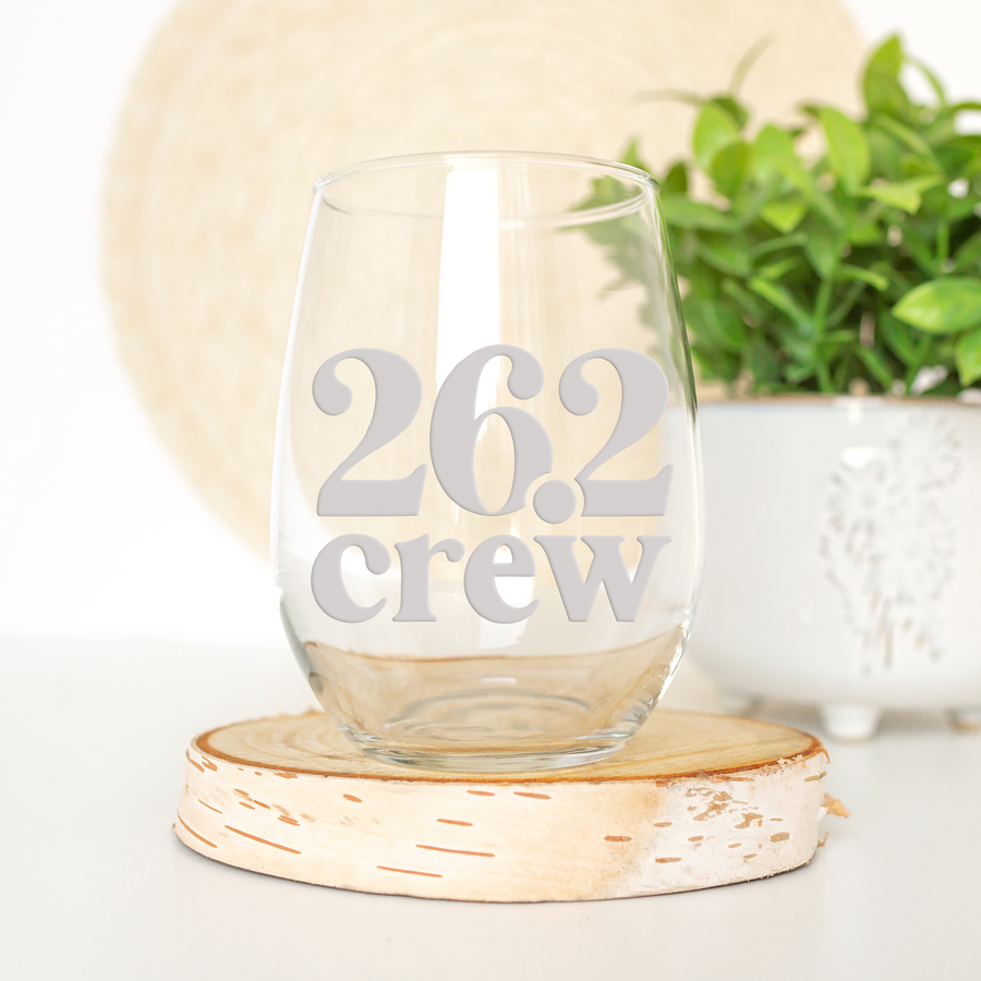 26 Dot 2 Marathon Stemless Wine Glass