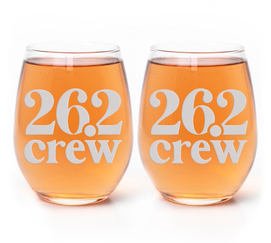 26 Dot 2 Marathon Stemless Wine Glass