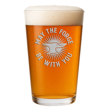 May Forge Blacksmith Pint Glass