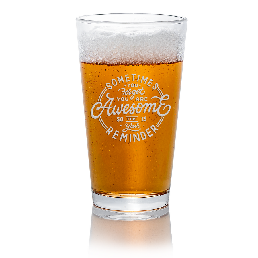 Sometimes Forget How Awesome Pint Glass