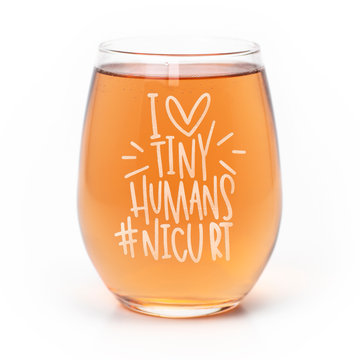 Tiny Humans Nicu Rt Stemless Wine Glass