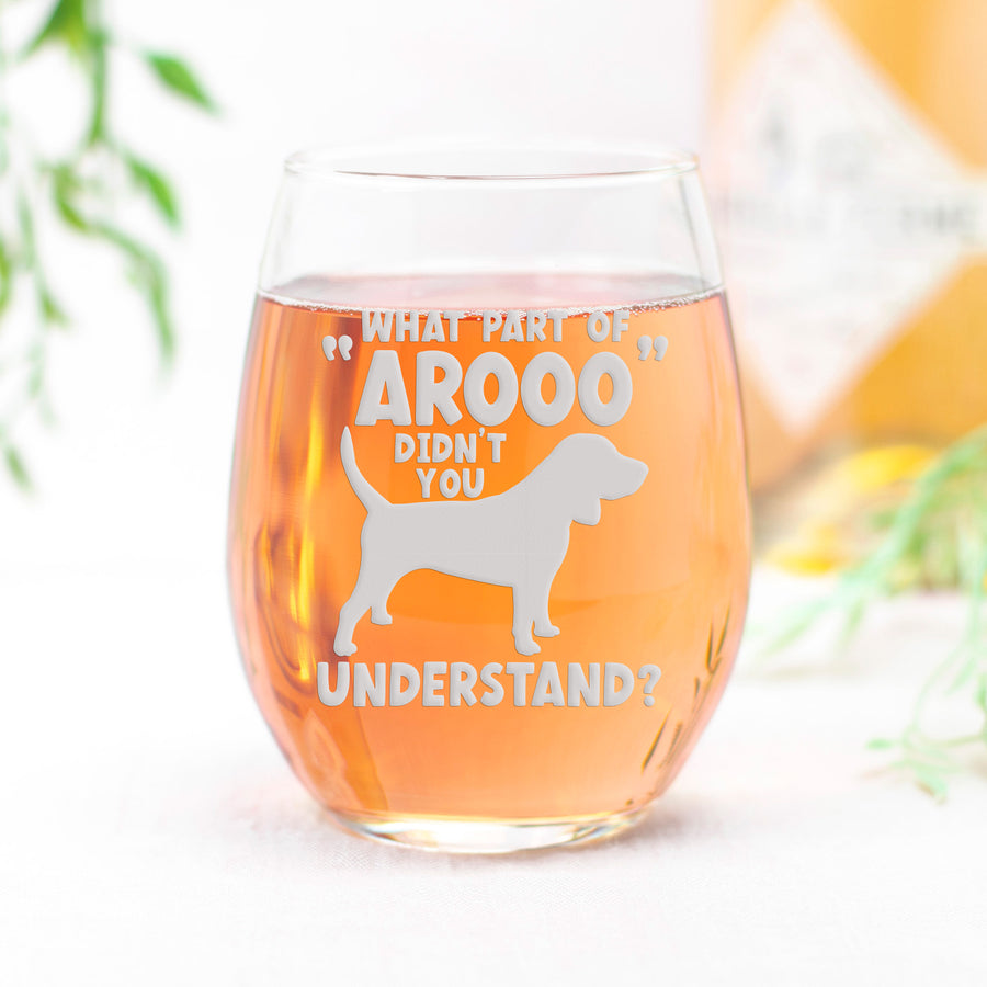 Beagle Aroo Understand Stemless Wine Glass