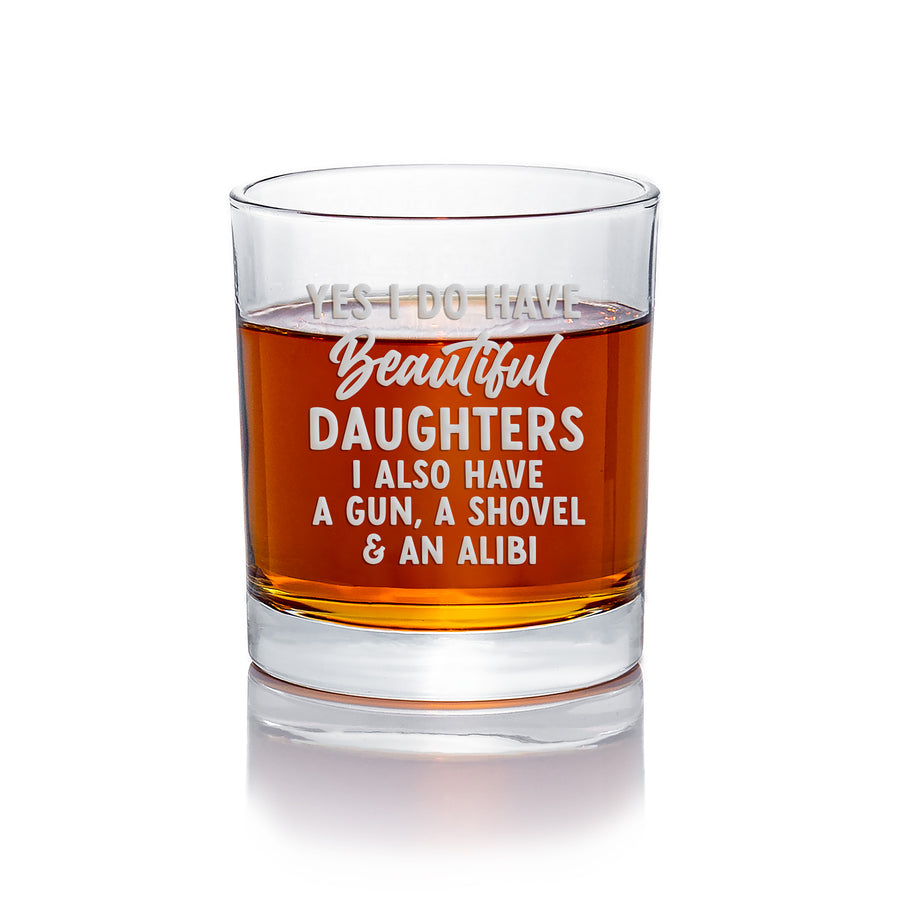 Beautiful Daughters Round Rocks Glass