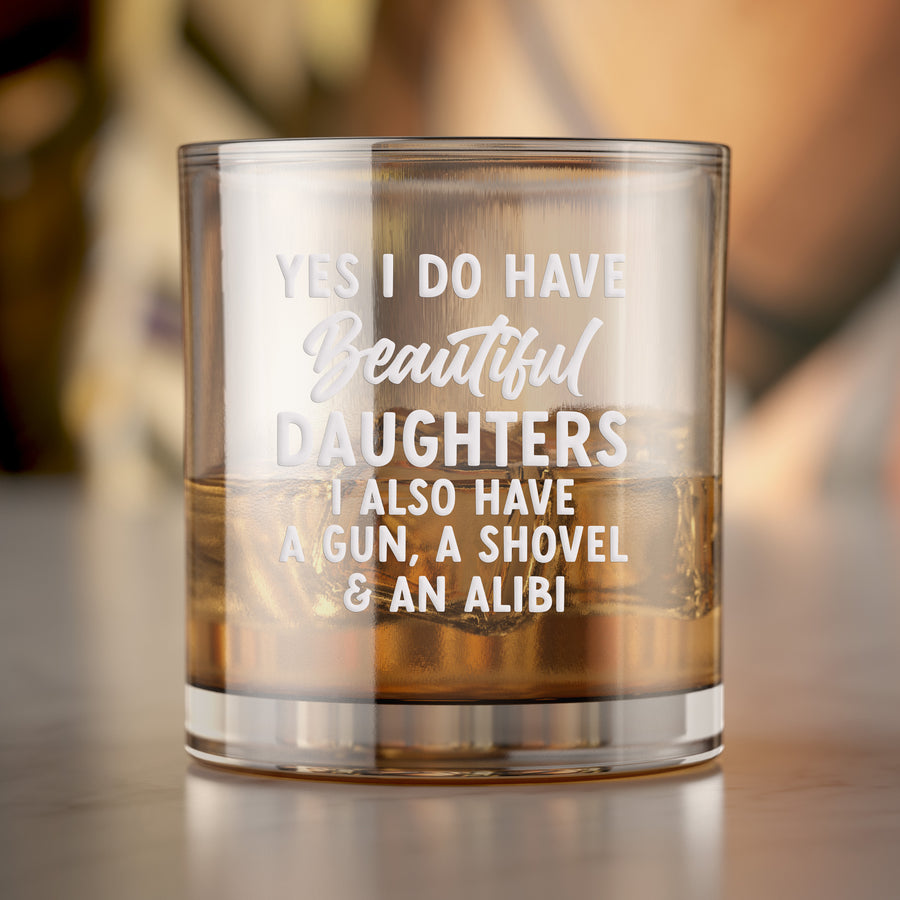 Beautiful Daughters Round Rocks Glass
