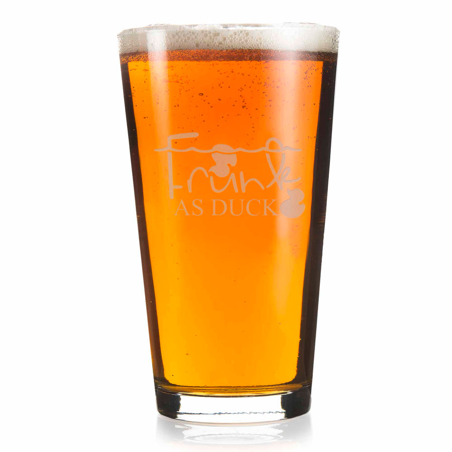 Frunk As Duck Pint Glass