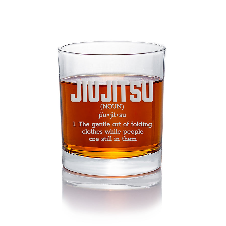 Jiu Jitsu Definition Round Rocks Glass