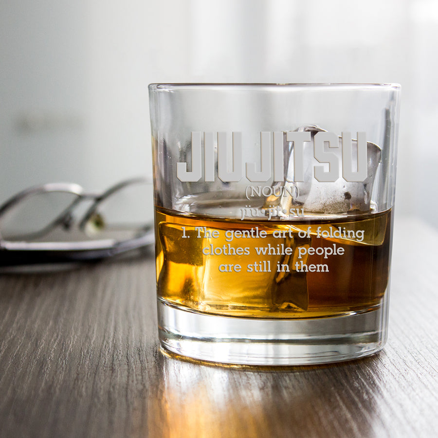 Jiu Jitsu Definition Round Rocks Glass
