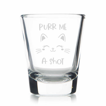 Purr Me A Shot Cat Lover Standard Shot Glass