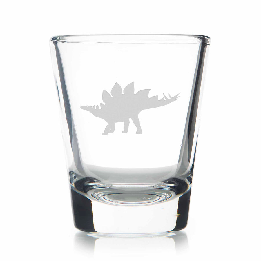 Stegosaurus Dinosaur Standard Shot Glass
