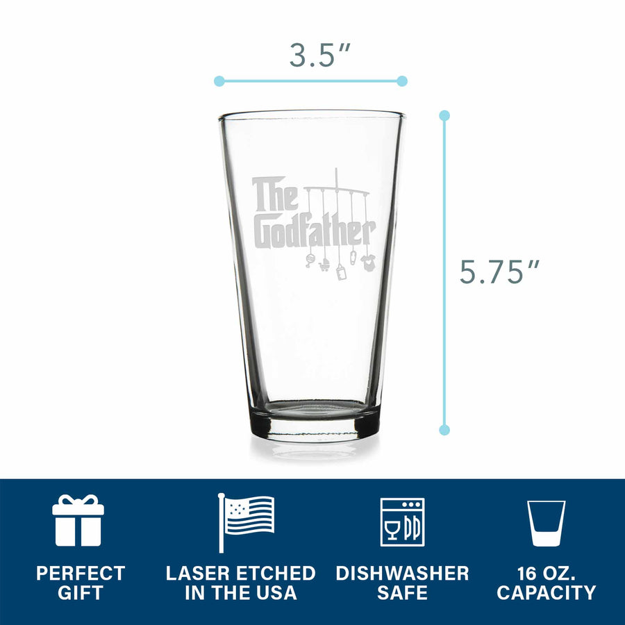 The Godfather With Mobile Pint Glass